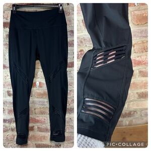 LA society black mesh cutouts XL